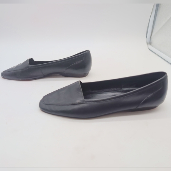 Vintage Partners Sz 5.5 Black Loafers for Women 1980s - Picture 4 of 8